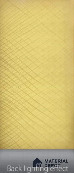 Gold Marble Look Alabaster Sheet/Panel 8 ft x 4 ft - 6 mm | PN 03087 | Suitable for Pooja Room, Feature Wall, Foyer, Ceiling & Reception | Width is Subjected to 5% Variation