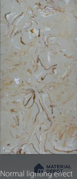 Multi Colour Marble Look Alabaster Sheet/Panel 8 ft x 4 ft - 6 mm | PN 03083 | Suitable for Pooja Room, Feature Wall, Foyer, Ceiling & Reception | Width is Subjected to 5% Variation