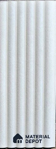 Grey Stone Look Charcoal Louver/Panel 9.5 ft x 5 inch - 12 mm | Ideal for Feature Wall, Living Room, Bedroom, Home, TV Unit | PN 07602