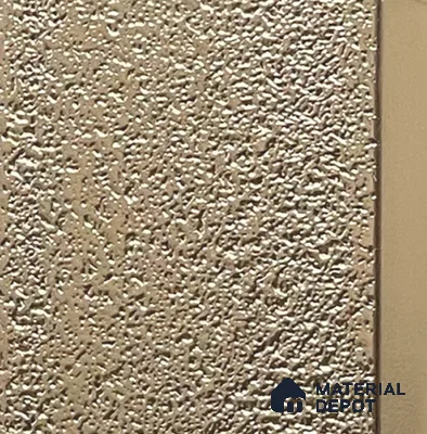 Stone Louver PN 06070 9.5 ft x 4.7 inch Charcoal Panel - 7 mm | Suitable for Feature Wall, TV Unit & Living Room | Width is Subjected to 5% Variation