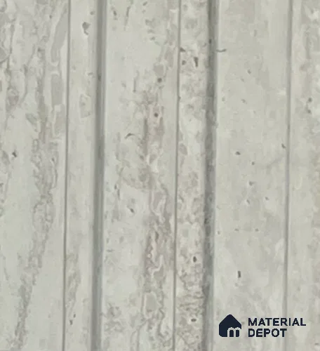 Marble Louver PN 06089 9.5 ft x 4.6 inch Charcoal Panel - 8 mm | Suitable for Feature Wall, TV Unit & Living Room | Width is Subjected to 5% Variation