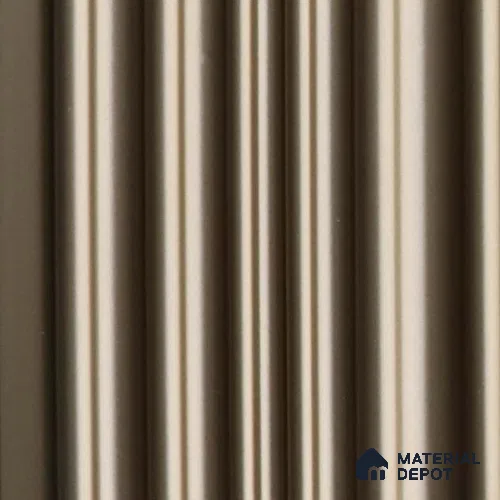 Gold Plain Colour Louver PN 03540 9.5 ft x 4.7 inch Charcoal Panel - 12 mm | Suitable for Feature Wall, TV Unit & Living Room | Width is Subjected to 5% Variation
