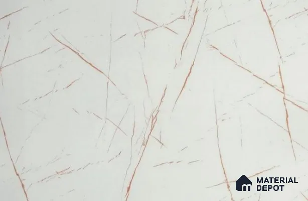 LM 12464 Glazze Series 8 ft x 4 ft Marble Finish Acrylic Laminate - 1.5 mm
