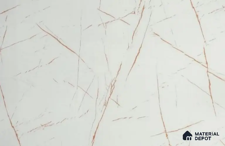 LM 12464 Glazze Series 8 ft x 4 ft Marble Finish Acrylic Laminate - 1.5 mm
