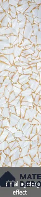 Silver Marble Look Alabaster Sheet/Panel 8 ft x 2 ft - 8 mm | PN 03108 | Suitable for Pooja Room, Feature Wall, Foyer, Ceiling & Reception | Width is Subjected to 5% Variation