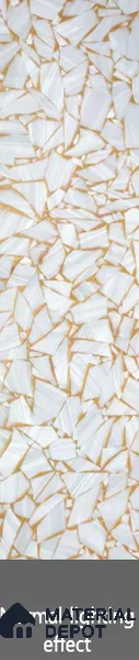 Silver Marble Look Alabaster Sheet/Panel 8 ft x 2 ft - 8 mm | PN 03108 | Suitable for Pooja Room, Feature Wall, Foyer, Ceiling & Reception | Width is Subjected to 5% Variation