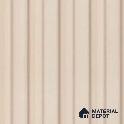 Pink Plain Colour Louver PN 03359 8 ft x 4 inch Charcoal Panel - 11 mm | Suitable for Feature Wall, TV Unit & Living Room | Width is Subjected to 5% Variation