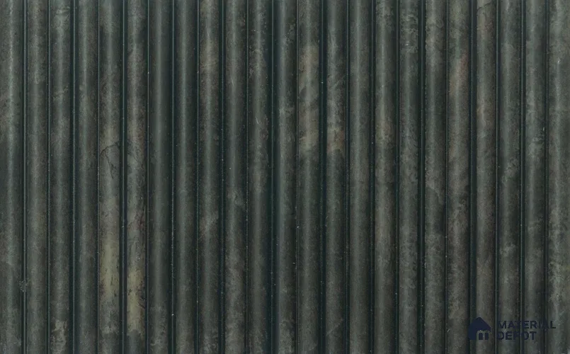 Brown Wooden Louver PN 00531 8 ft x 6.2 inch Charcoal Panel - 6 mm | Suitable for Feature Wall, TV Unit & Living Room | Width is Subjected to 5% Variation