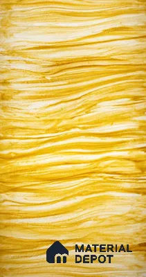 Gold Marble Look Alabaster Sheet/Panel 8 ft x 4 ft - 6 mm | PN 03109 | Suitable for Pooja Room, Feature Wall, Foyer, Ceiling & Reception | Width is Subjected to 5% Variation