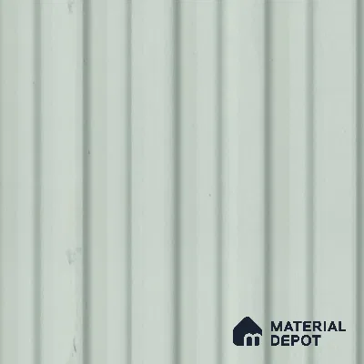 Grey Plain Colour Louver PN 00633 8 ft x 4 inch Charcoal Panel - 11 mm | Suitable for Feature Wall, TV Unit & Living Room | Width is Subjected to 5% Variation