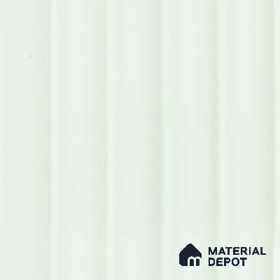 White Plain Colour Louver PN 00617 8 ft x 4.9 inch Charcoal Panel - 11 mm | Suitable for Feature Wall, TV Unit & Living Room | Width is Subjected to 5% Variation