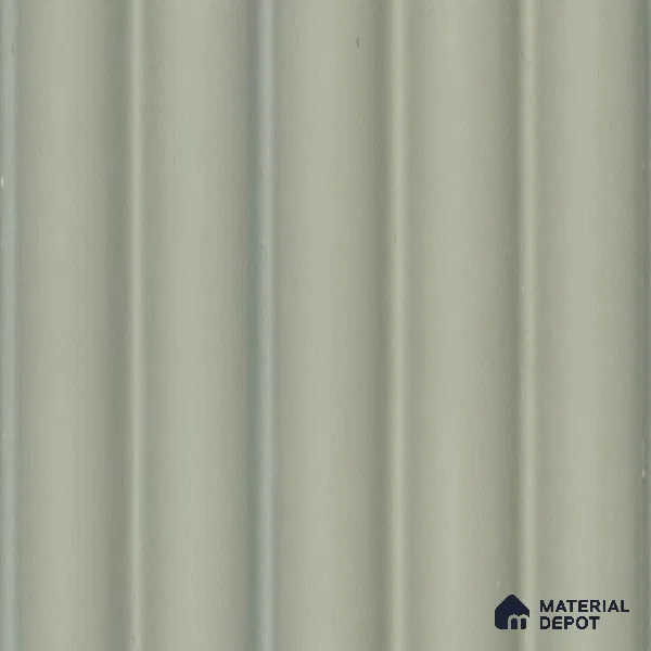 Ivory Plain Colour Louver PN 00618 8 ft x 4.9 inch Charcoal Panel - 11 mm | Suitable for Feature Wall, TV Unit & Living Room | Width is Subjected to 5% Variation
