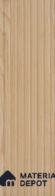 Brown Wooden Louver PN 05709 9 ft x 5 inch Solid Wood Panel - 12 mm | Suitable for Feature Wall, TV Unit & Living Room | Width is Subjected to 5% Variation