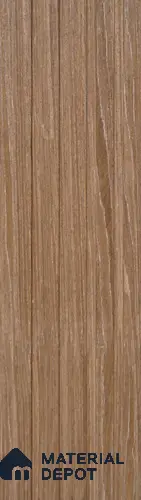 Brown Wooden Louver PN 05721 9 ft x 5 inch Solid Wood Panel - 12 mm | Suitable for Feature Wall, TV Unit & Living Room | Width is Subjected to 5% Variation