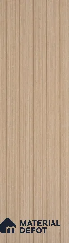 Beige Wooden Louver PN 05722 9 ft x 5 inch Solid Wood Panel - 12 mm | Suitable for Feature Wall, TV Unit & Living Room | Width is Subjected to 5% Variation