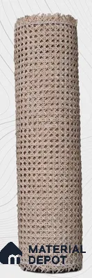 Cream Cane Look LM 03337 Texture Finish Decorative Laminate Roll 25 ft x 2 ft - 1 mm | Suitable for TV Unit, Wardrobe, Kitchen Cabinets