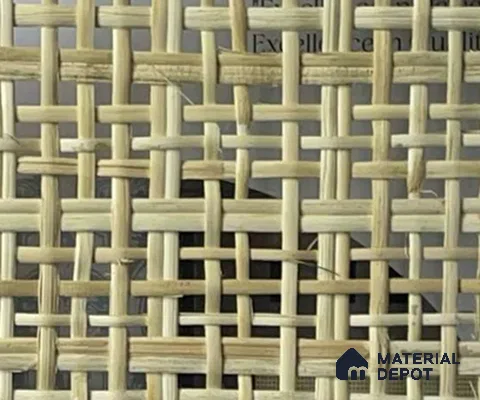 Beige Cane Look LM 23370 Texture Finish Decorative Laminate Roll 25 ft x 2 ft - 1 mm | Suitable for TV Unit, Wardrobe, Kitchen Cabinets