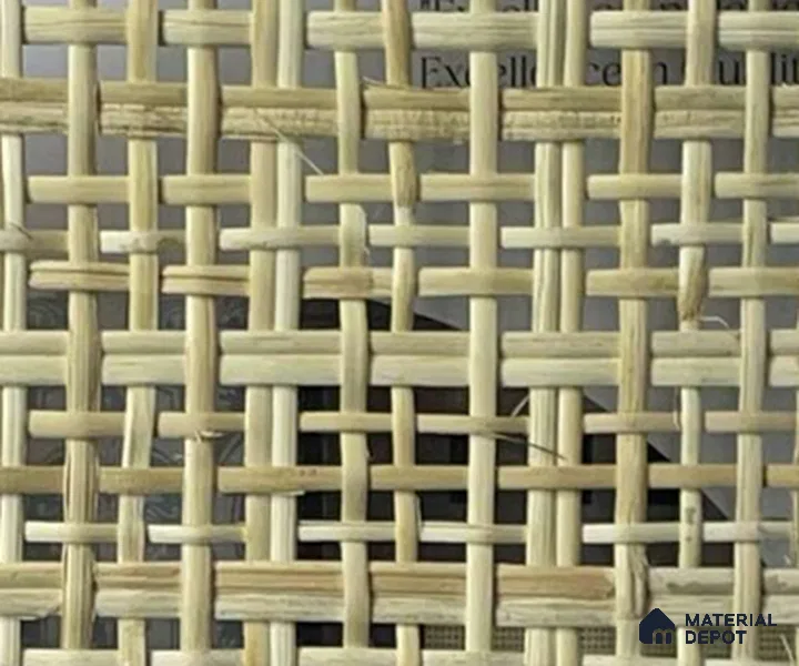 Beige Cane Look LM 23370 Texture Finish Decorative Laminate Roll 25 ft x 2 ft - 1 mm | Suitable for TV Unit, Wardrobe, Kitchen Cabinets