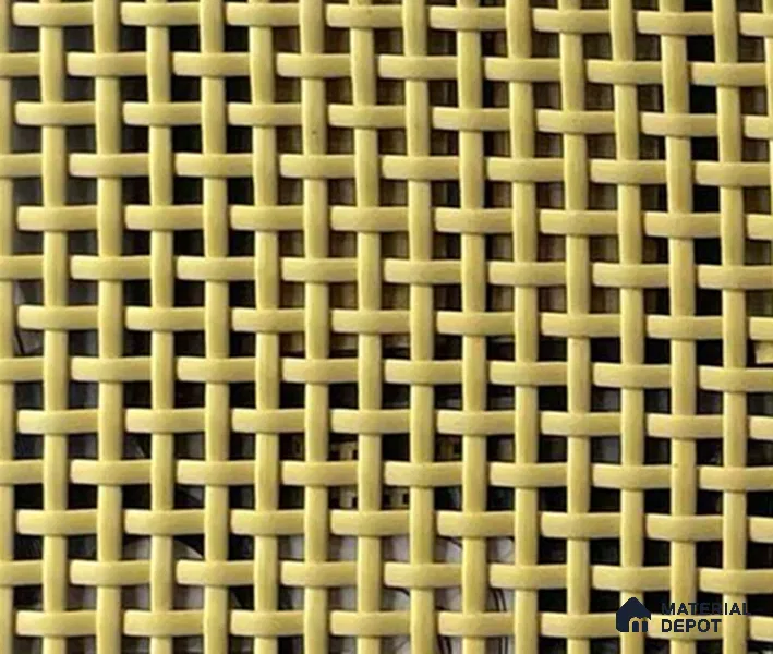 Yellow Cane Look LM 23375 Texture Finish Decorative Laminate Roll 25 ft x 2 ft - 1 mm | Suitable for TV Unit, Wardrobe, Kitchen Cabinets