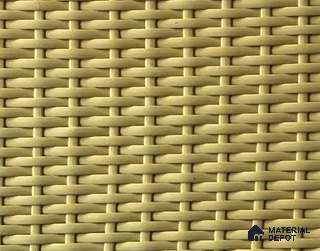 Yellow Cane Look LM 23372 Texture Finish Decorative Laminate Roll 25 ft x 2 ft - 1 mm | Suitable for TV Unit, Wardrobe, Kitchen Cabinets