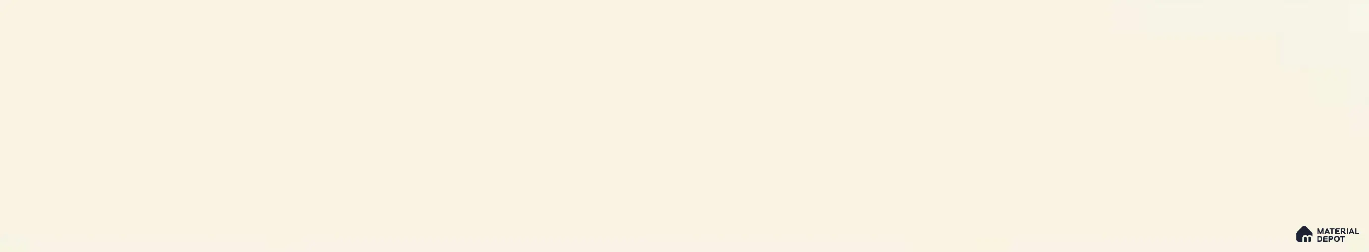 1007 Mysore Ivory Solid Series 23x1.3 mm Matte UV Finish PVC Edgeband - 1 Metre