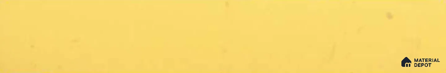 1017 Marigold Yellow Solid Series 30x2 mm Matte UV Finish PVC Edgeband - 1 Metre