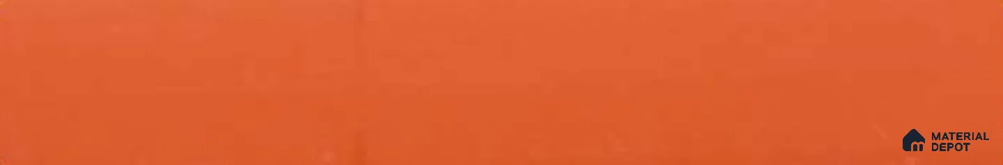1022 Orange Solid Series 25x2 mm Matte UV Finish PVC Edgeband - 1 Metre