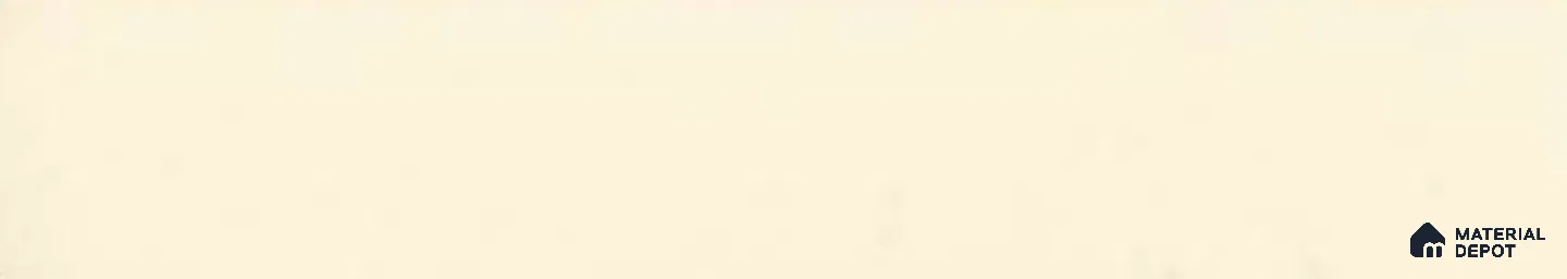 1030 Ivory 3 Solid Series 45x2 mm Matte UV Finish PVC Edgeband - 1 Metre