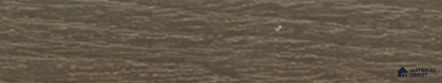 3047 Choco Oak Wooden Series 25x2 mm Matte UV Finish PVC Edgeband - 1 Metre
