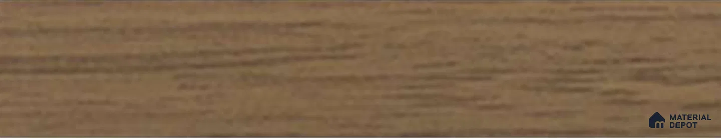 3050 Exotic Teak Wooden Series 45x0.8 mm Matte UV Finish PVC Edgeband - 1 Metre