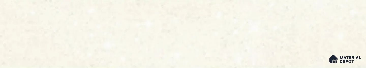 6004 Frosty White Star Sparkle Sparkle Series 22x2 mm Wooden Gloss PVC Edgeband - 1 Metre