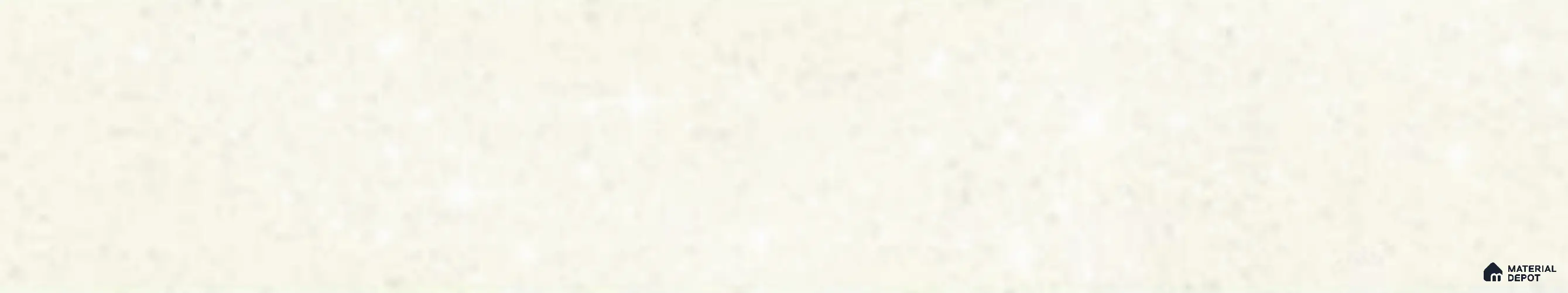 6004 Frosty White Star Sparkle Sparkle Series 23x1.3 mm Solid Gloss PVC Edgeband - 1 Metre