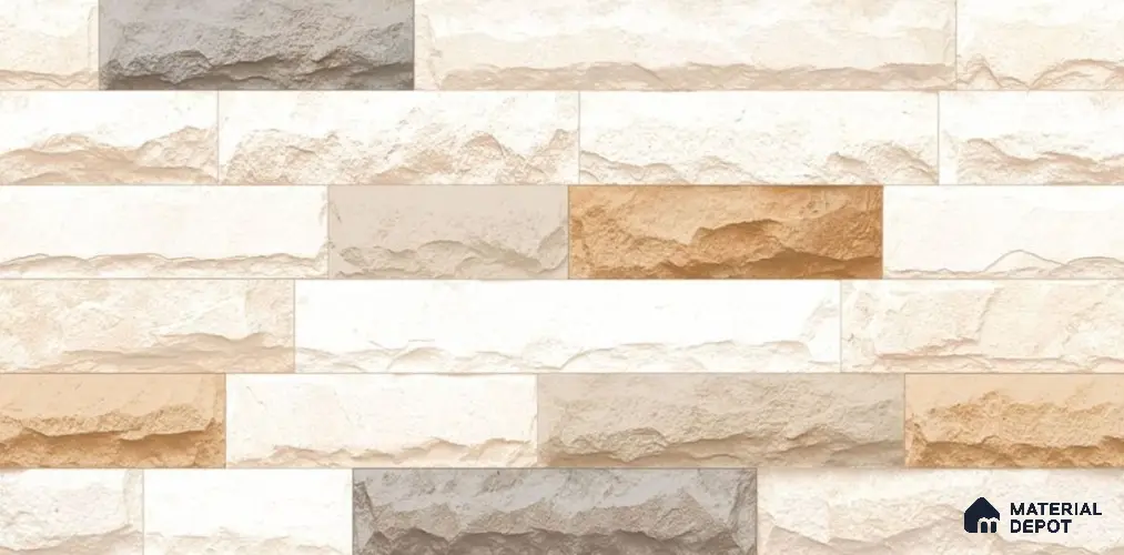 TL 01676 Cream & Brown 2 ft x 1 ft Matte Finish Ceramic Elevation Wall Tile - 9 mm