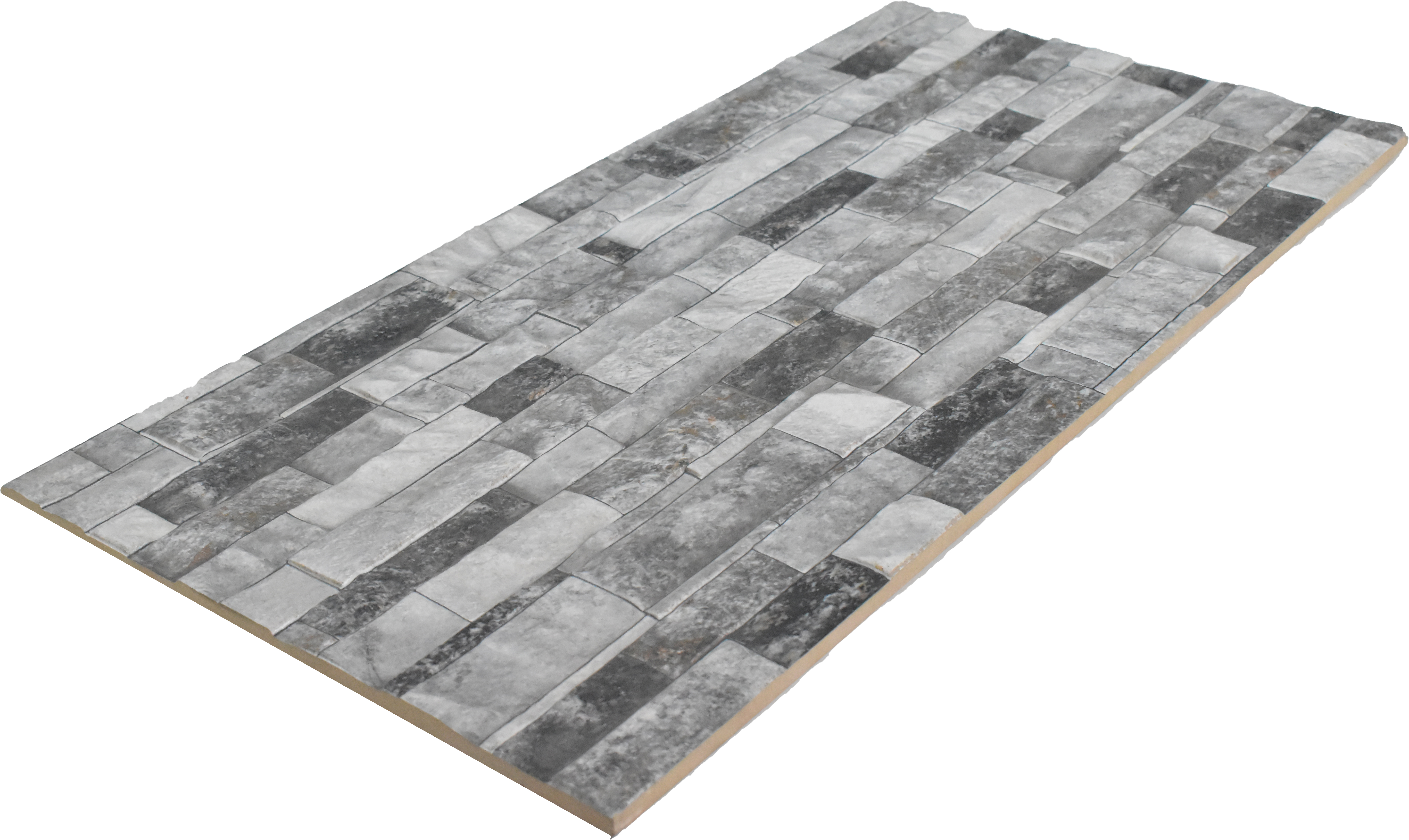 TL 01728 Grey 2 ft x 1 ft Matte Finish Ceramic Elevation Wall Tile - 10 mm