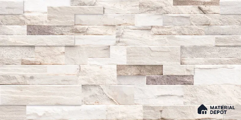TL 01737 Cashmere Cream 2 ft x 1 ft Matte Finish Ceramic Elevation Wall Tile - 10 mm
