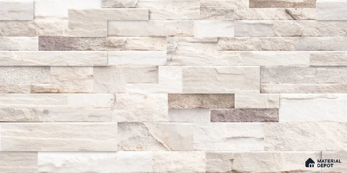 TL 01737 Cashmere Cream 2 ft x 1 ft Matte Finish Ceramic Elevation Wall Tile - 10 mm