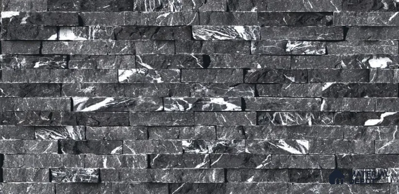 TL 01700 Lead Grey 2 ft x 1 ft Matte Finish Ceramic Elevation Wall Tile - 9 mm