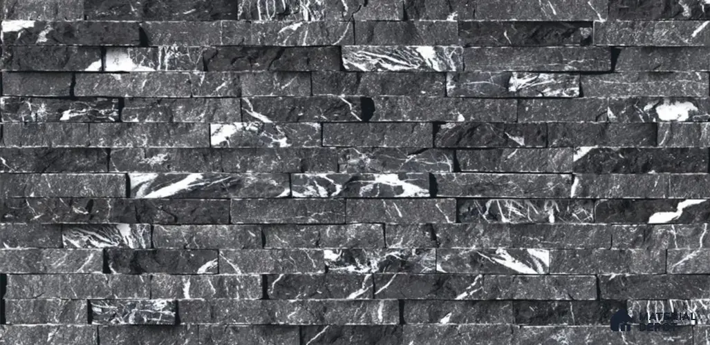 TL 01700 Lead Grey 2 ft x 1 ft Matte Finish Ceramic Elevation Wall Tile - 9 mm