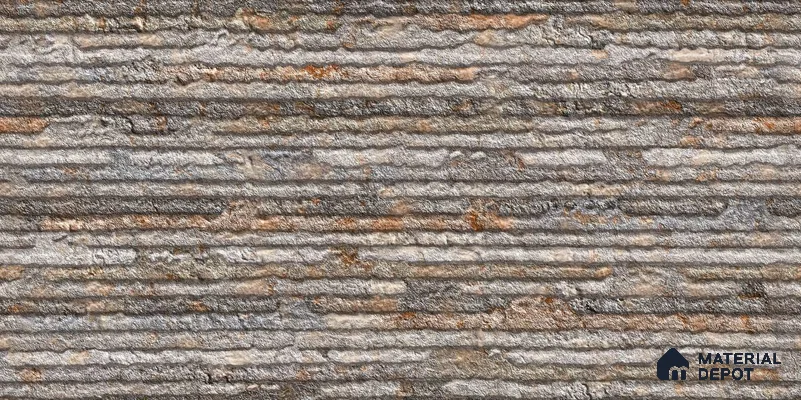 TL 01751 Oragnic Brown 2 ft x 1 ft Matte Finish Ceramic Elevation Wall Tile - 10 mm