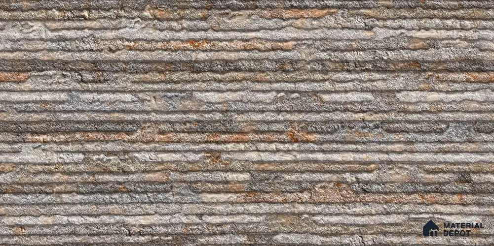 TL 01751 Oragnic Brown 2 ft x 1 ft Matte Finish Ceramic Elevation Wall Tile - 10 mm