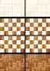 TL 01612 A Dark Brown 18 x 12 inch Glossy Finish Ceramic Wall Tile - 6 mm | Image 02