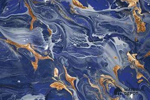 TL 01624 C Dark Aqua Blue 18 x 12 inch Glossy Finish Ceramic Wall Tile - 6 mm
