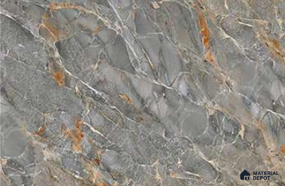 TL 01625 D Slate Grey 12 x 12 inch Matte Finish Anti Skid Ceramic Floor Tile - 6 mm