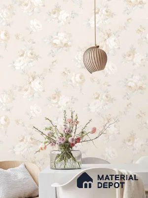 81398-1 | 5 Meter x 42 Inch  Florals Look Wallpaper - 57 Sq. Ft.
