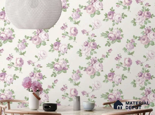 81398-2 | 5 Meter x 42 Inch  Florals Look Wallpaper - 57 Sq. Ft.