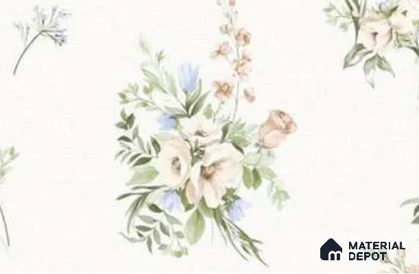 81403-1 | 5 Meter x 42 Inch  Florals Look Wallpaper - 57 Sq. Ft.