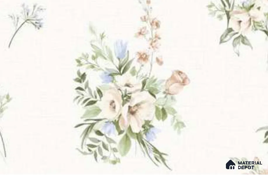 81403-1 | 5 Meter x 42 Inch  Florals Look Wallpaper - 57 Sq. Ft.