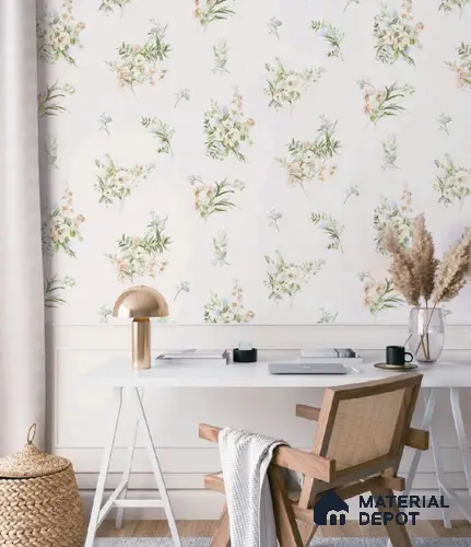 81403-1 | 5 Meter x 42 Inch  Florals Look Wallpaper - 57 Sq. Ft.