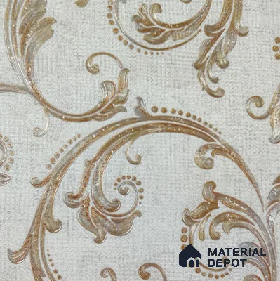 2102 -2 | 10 Meter x 21 Inches Patterned Look Wallpaper - 57.41 Sq. Ft.