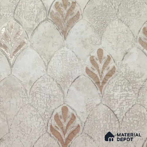 2107 -2 | 10 Meter x 21 Inches Patterned Look Wallpaper - 57.41 Sq. Ft.